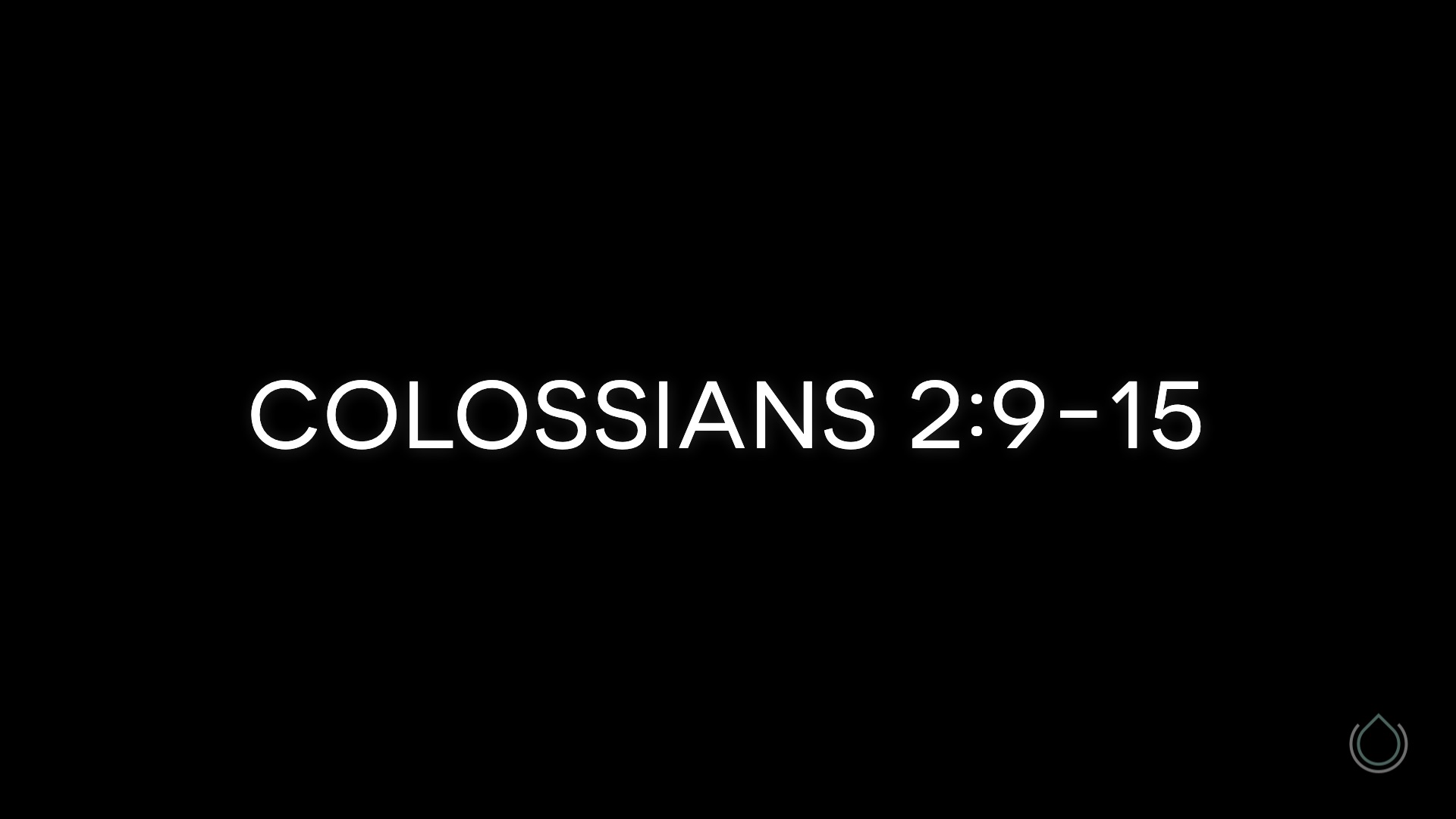 Colossians 2:9-15